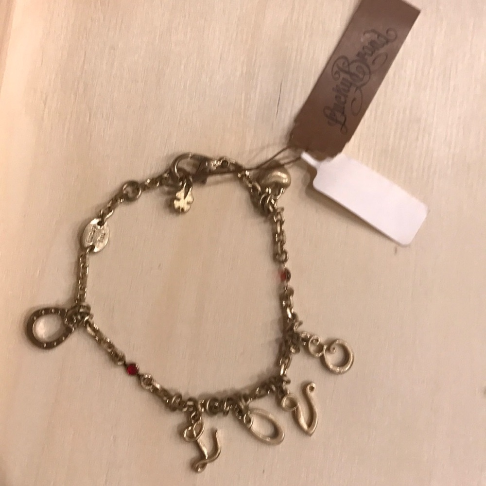 Lucky Brand Love Charm Bracelet